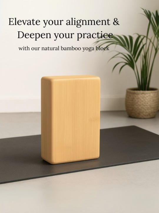 Bamboo Yoga Block