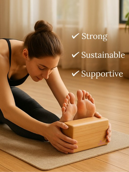 Bamboo Yoga Block